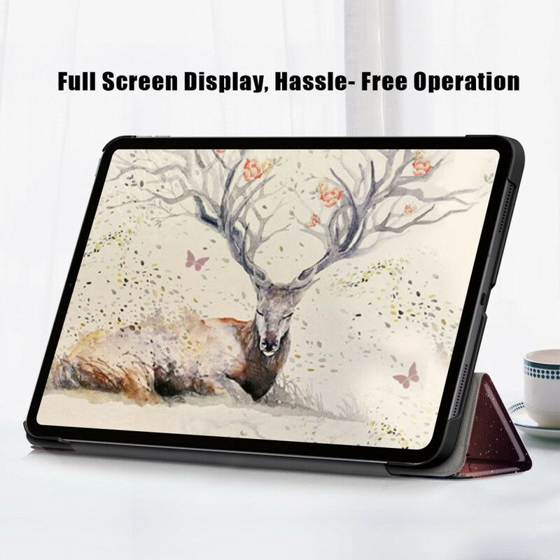 θηκη κινητου iPad Air (2022) (2020) Owls Fun Forest