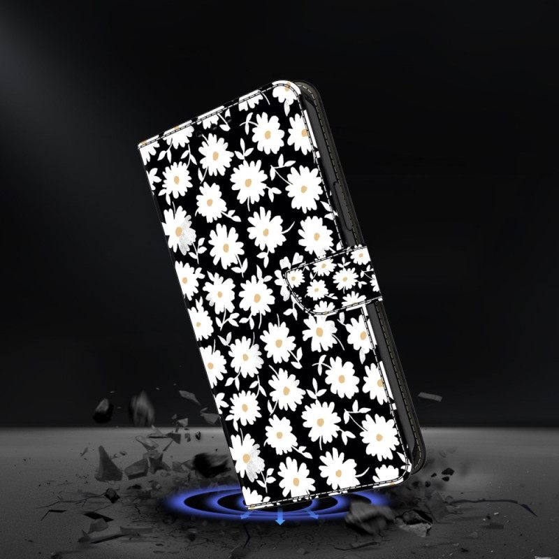 Δερματινη Θηκη Samsung Galaxy S24 Ultra 5g Floral Pattern Σιλικόνης