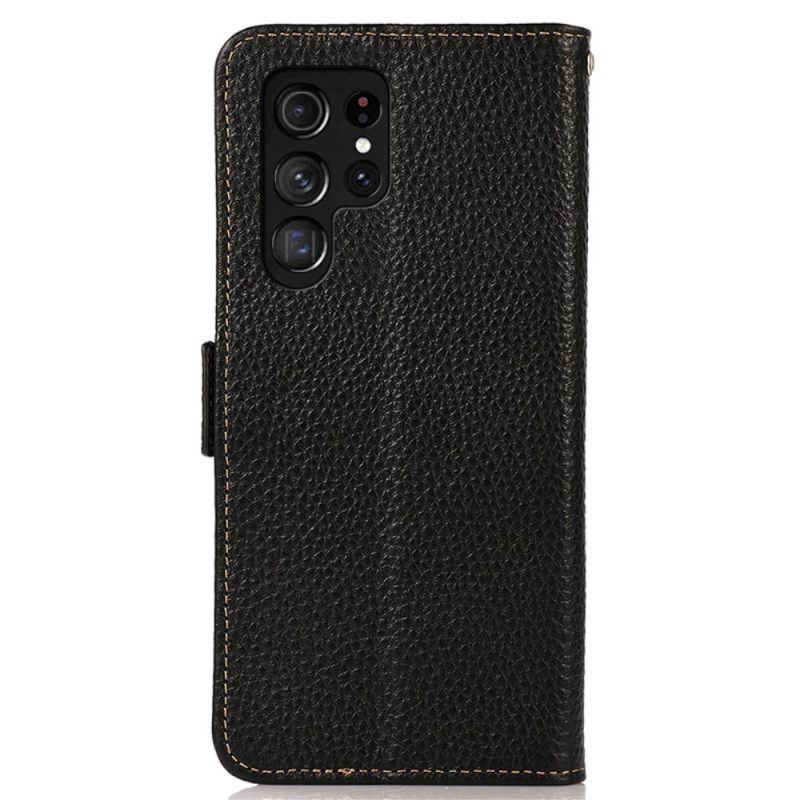 Δερματινη Θηκη Samsung Galaxy S24 Ultra 5g Khazneh Litchi Leather