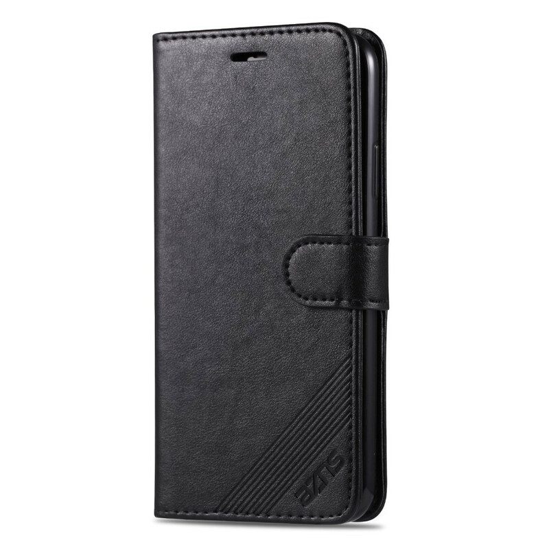 Κάλυμμα iPhone 12 Pro Max Azns Faux Leather