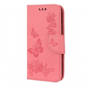 Κάλυμμα iPhone 12 Pro Max με κορδονι Υπέροχες Πεταλούδες Με Λουράκια