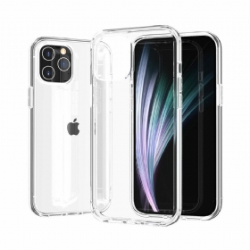 Θήκη iPhone 12 Pro Max Έγχρωμο Διάφανο