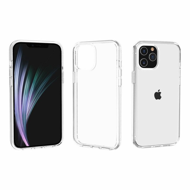 Θήκη iPhone 12 Pro Max Έγχρωμο Διάφανο