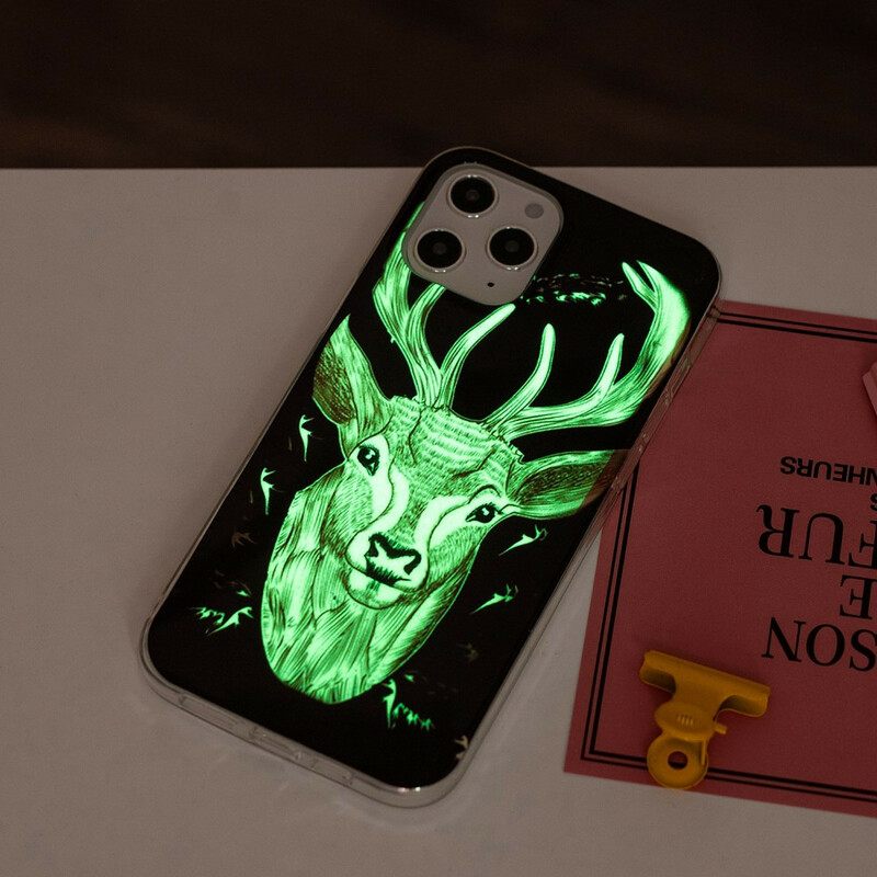 Θήκη iPhone 12 Pro Max Fluorescent Majestic Deer