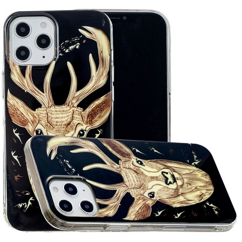 Θήκη iPhone 12 Pro Max Fluorescent Majestic Deer