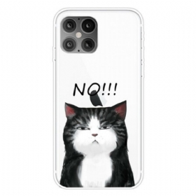 Θήκη iPhone 12 Pro Max Η Γάτα Που Λέει Όχι