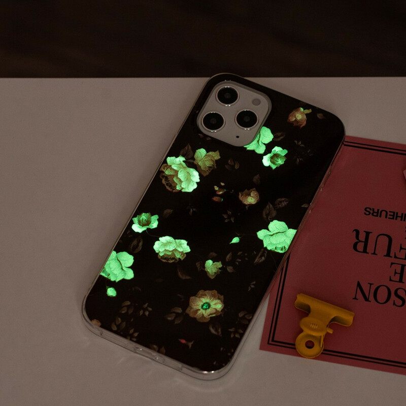 Θήκη iPhone 12 Pro Max Σειρά Fluorescent Floral