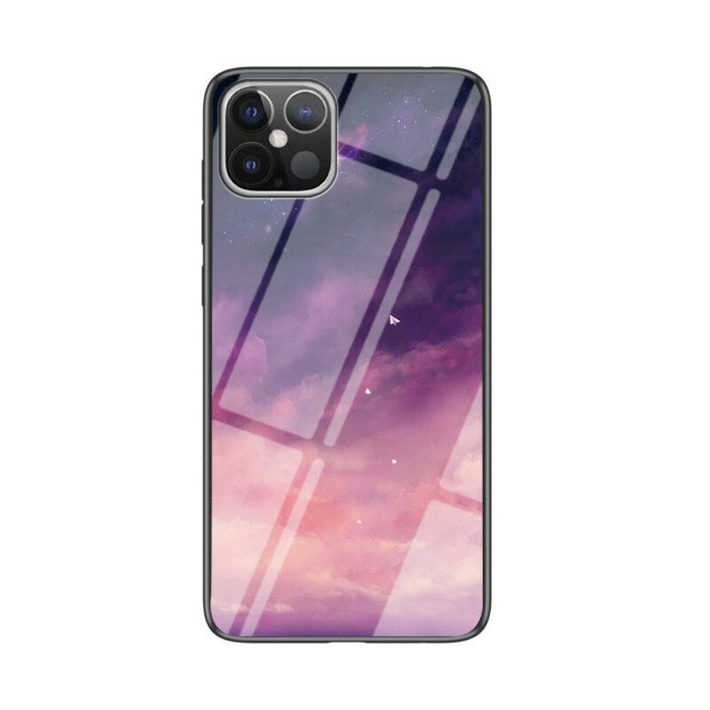 Θήκη iPhone 12 Pro Max Starry Sky Tempered Glass