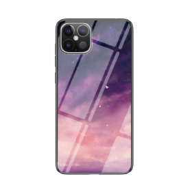 Θήκη iPhone 12 Pro Max Starry Sky Tempered Glass