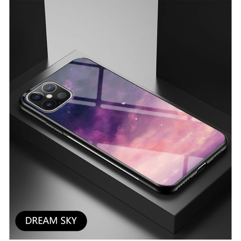 Θήκη iPhone 12 Pro Max Starry Sky Tempered Glass