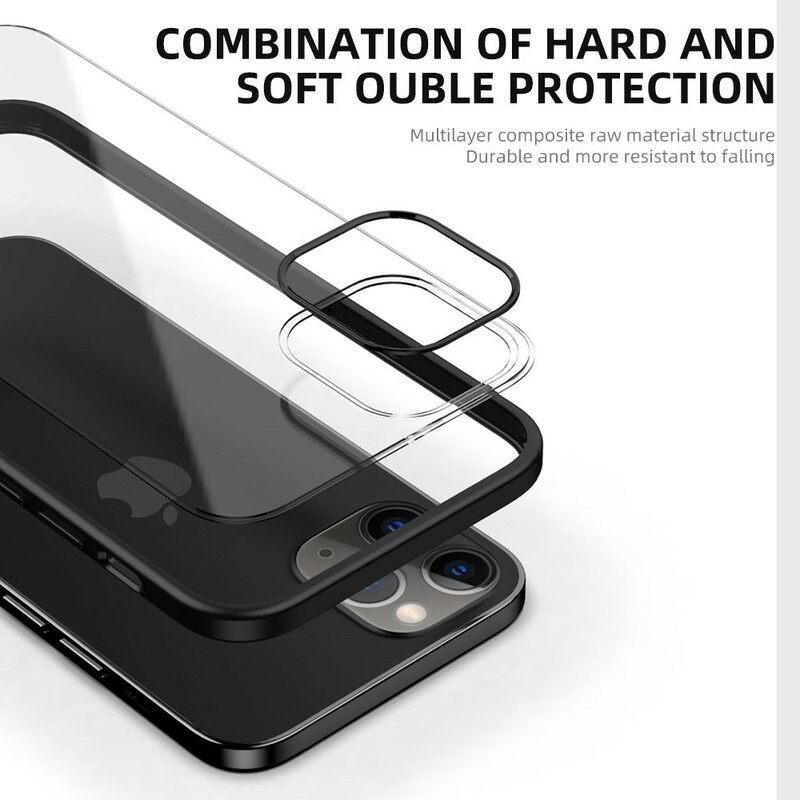 θηκη κινητου iPhone 12 Pro Max Ipaky Hybrid Transparent