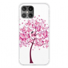 θηκη κινητου iPhone 12 Pro Max Pink Tree Top