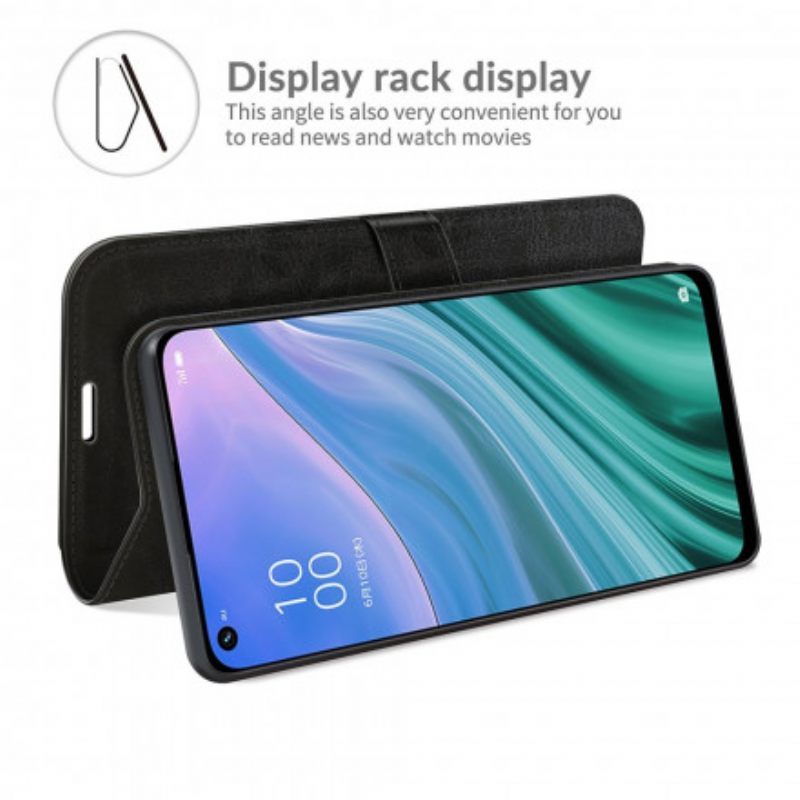 Κάλυμμα Oppo A54 5G / A74 5G Ultra Faux Δέρμα