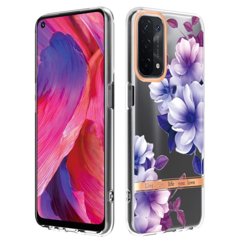 Θήκη Oppo A54 5G / A74 5G Άνευ Ραφής Floral