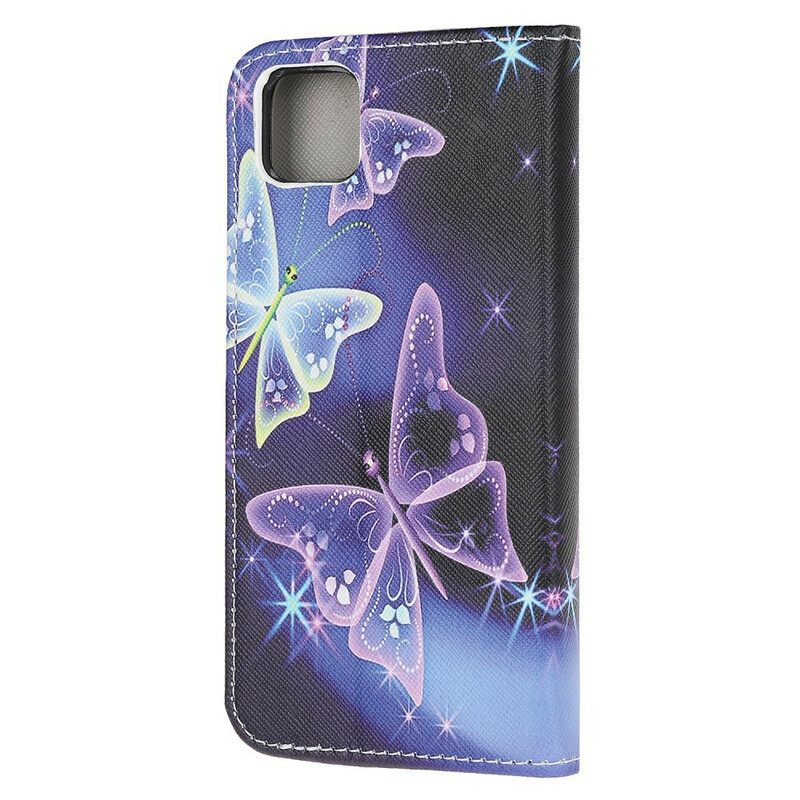 Κάλυμμα Huawei Y5p Fluorescent Dream Catcher Κουκουβάγιας