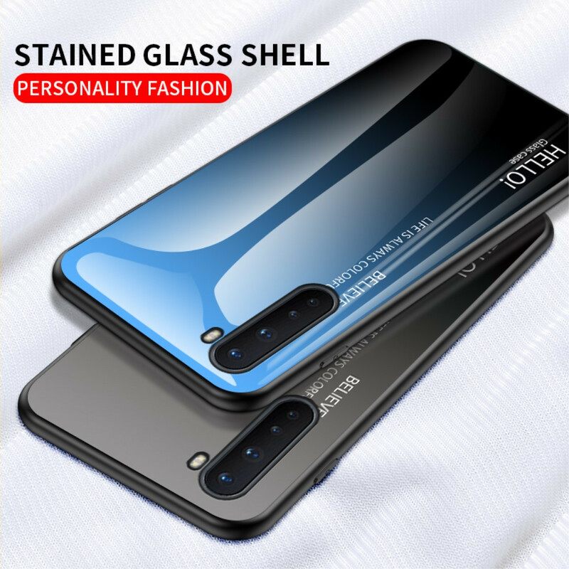 θηκη κινητου OnePlus Nord Tempered Glass Γεια Σας