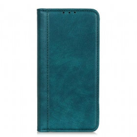 θηκη κινητου OnePlus Nord Θήκη Flip Litchi Split Leather