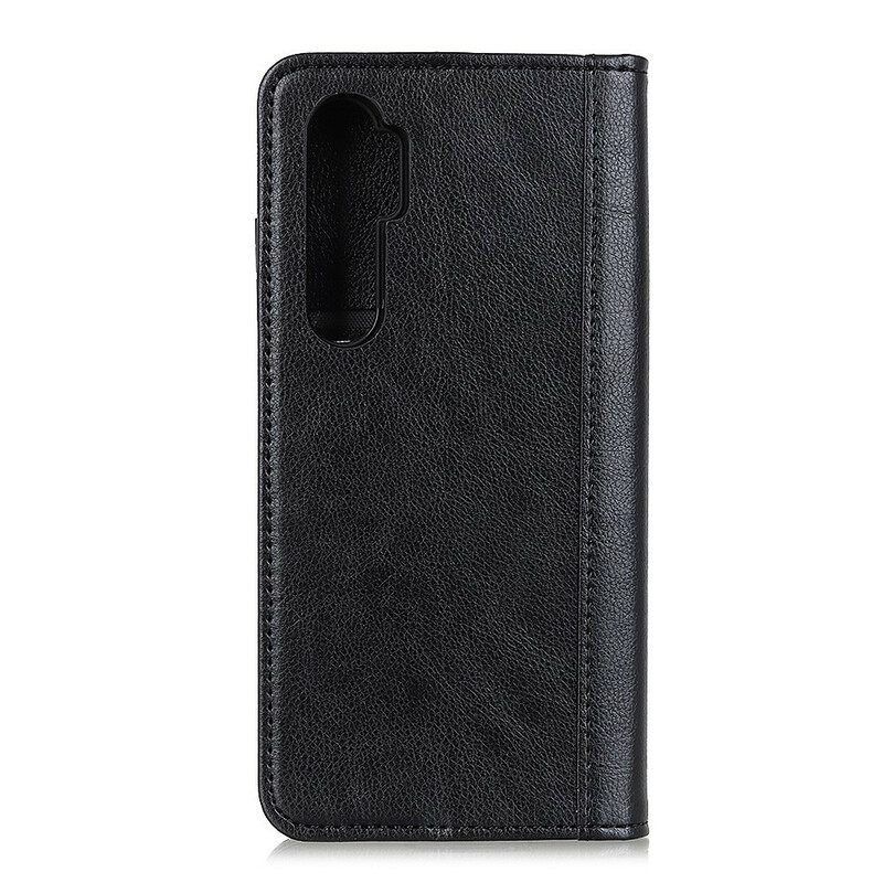 θηκη κινητου OnePlus Nord Θήκη Flip Litchi Split Leather