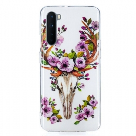 Θήκη OnePlus Nord Φθορίζουσα Floral Elk