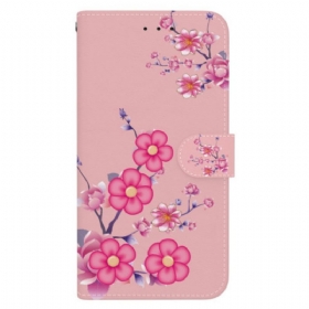 Δερματινη Θηκη Samsung Galaxy S24 Plus 5g Sakura Strap