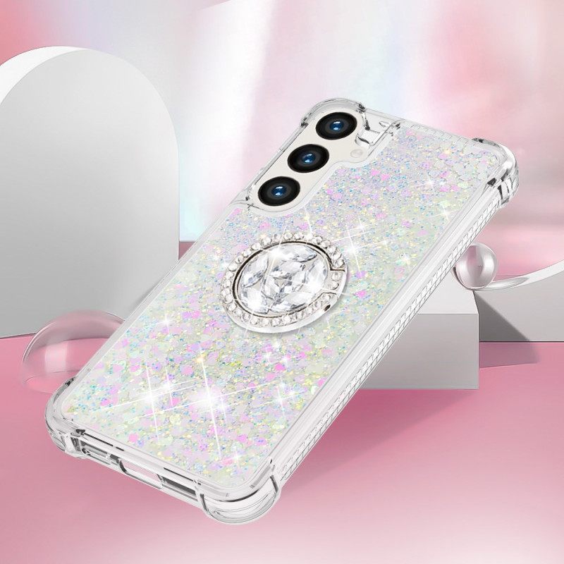 Κάλυμμα Samsung Galaxy S24 Plus 5g Glitter Ring-support