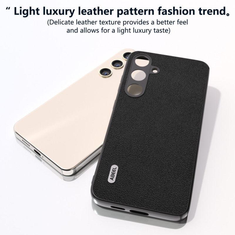 Κάλυμμα Samsung Galaxy S24 Plus 5g Θήκες Κινητών Litchi Leather Effect Abeel