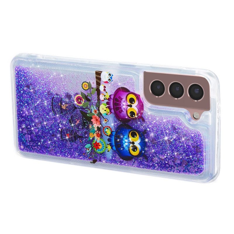 Κάλυμμα Samsung Galaxy S24 Plus 5g Υγρό Glitter Two Owls