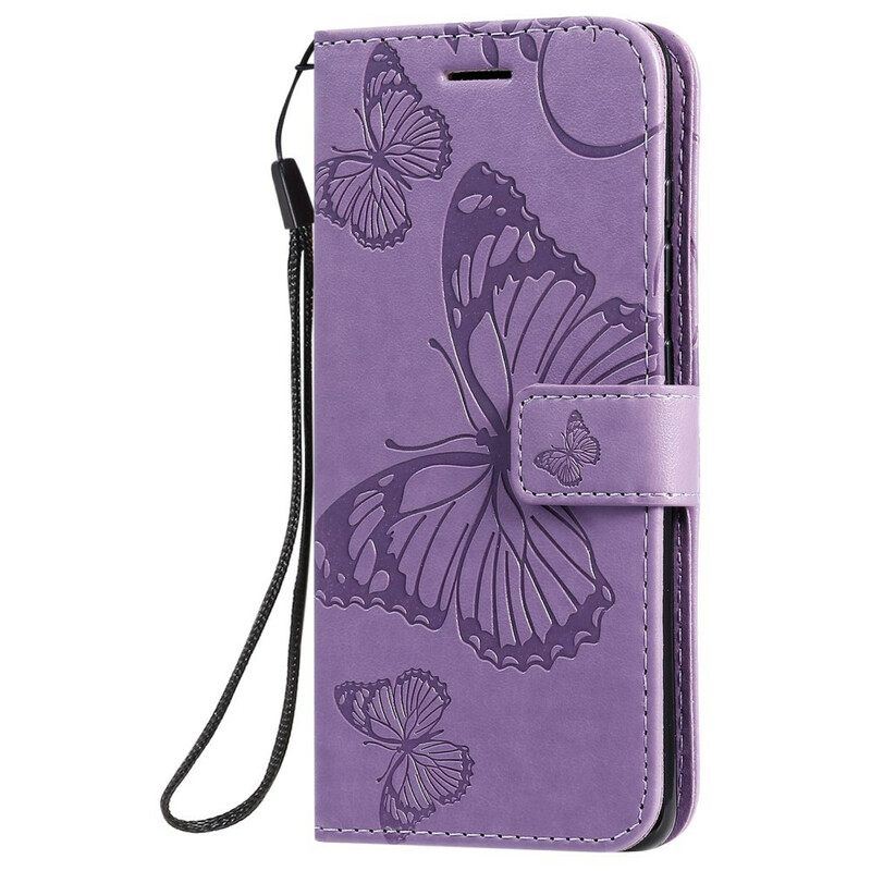 Κάλυμμα Samsung Galaxy S20 με κορδονι Πεταλούδες Giant Strap