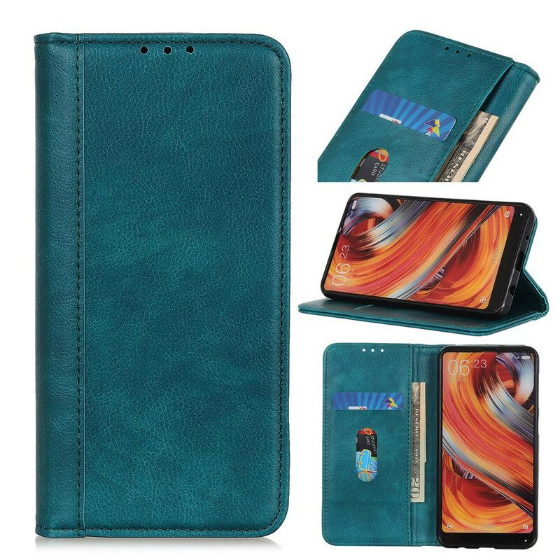 θηκη κινητου Samsung Galaxy S20 Θήκη Flip Elegance Split Leather Litchi