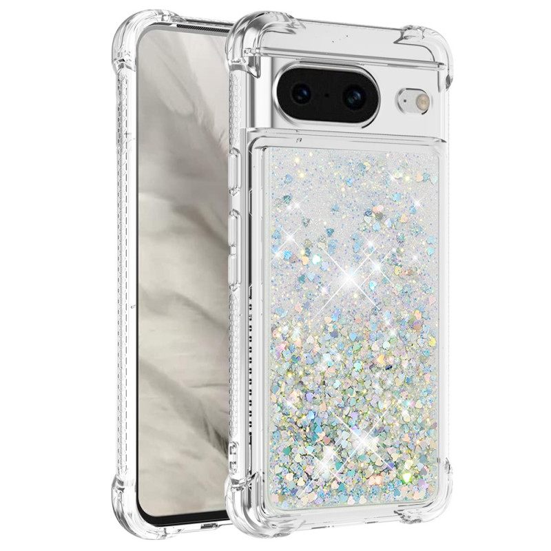 Κάλυμμα Google Pixel 8 Glitter Σιλικόνης