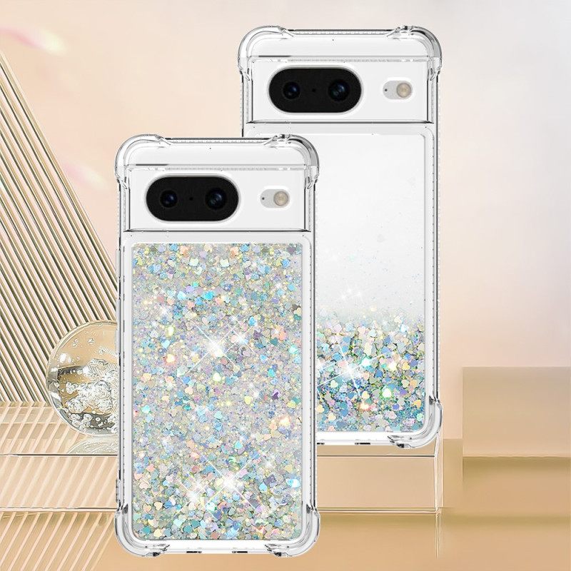 Κάλυμμα Google Pixel 8 Glitter Σιλικόνης