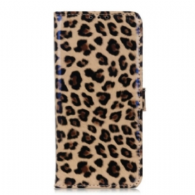 Θήκη Flip Samsung Galaxy A02s Απλό Leopard