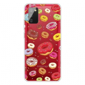 Θήκη Samsung Galaxy A02s Αγαπούν Τα Ντόνατς