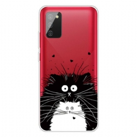 Θήκη Samsung Galaxy A02s Κοιτάξτε Τις Γάτες