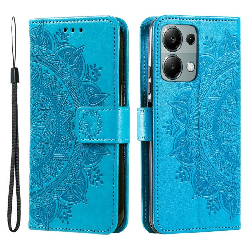 Xiaomi Redmi Note 13 Pro 4g Πορτοφόλι Με Μοτίβο Mandala