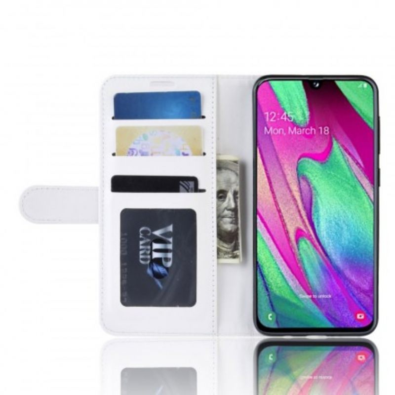 δερματινη θηκη Samsung Galaxy A40 Ultra Faux Δέρμα