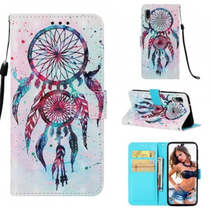 Κάλυμμα Samsung Galaxy A40 Red Dream Catcher