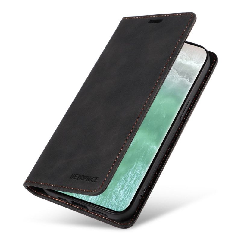 Δερματινη Θηκη Oppo Reno 11 5g Betopnice Suede Effect Rfid Blocking