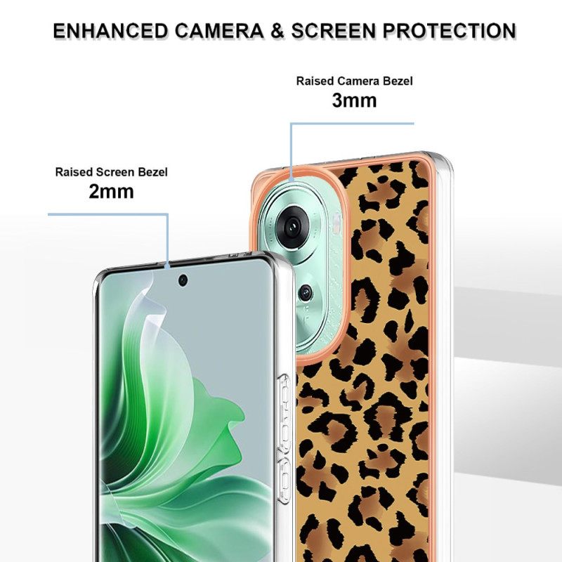 Κάλυμμα Oppo Reno 11 5g Leopard Print