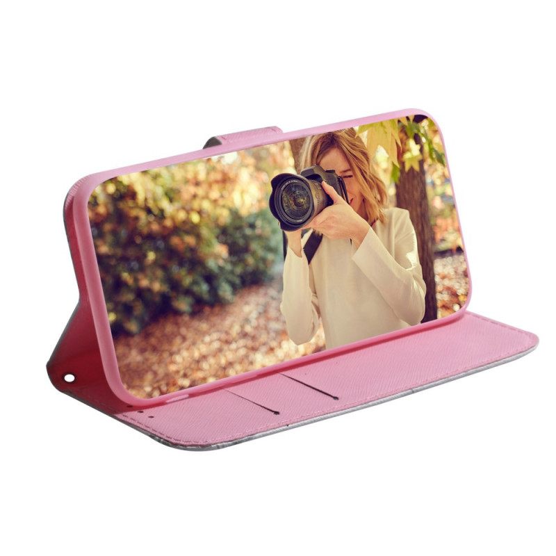 Κάλυμμα Moto G200 5G Flower Dusty Pink