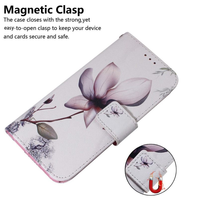 Κάλυμμα Moto G200 5G Flower Dusty Pink