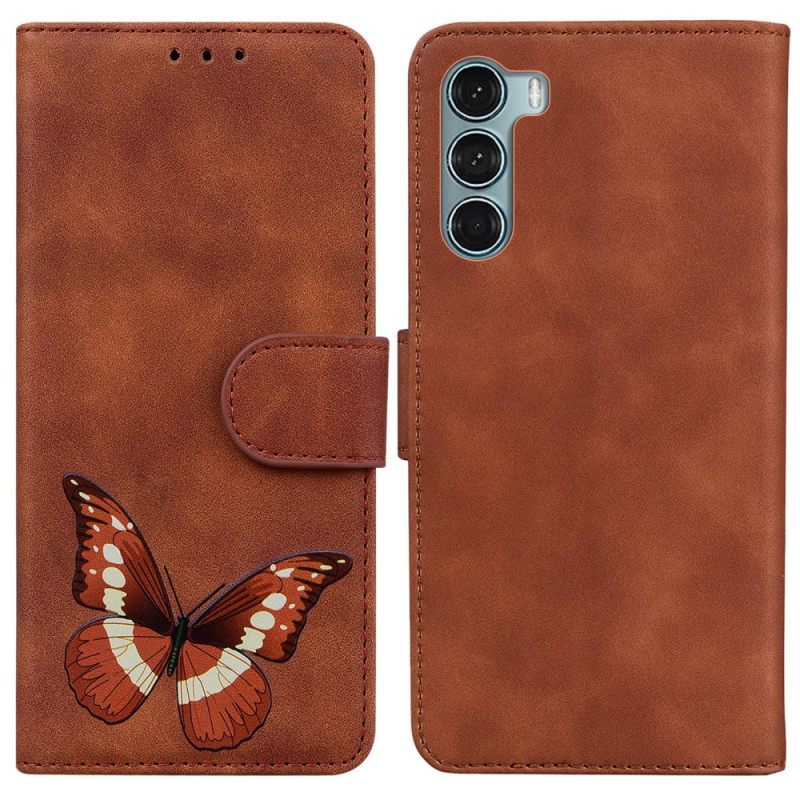 Κάλυμμα Moto G200 5G Skin-touch Butterfly