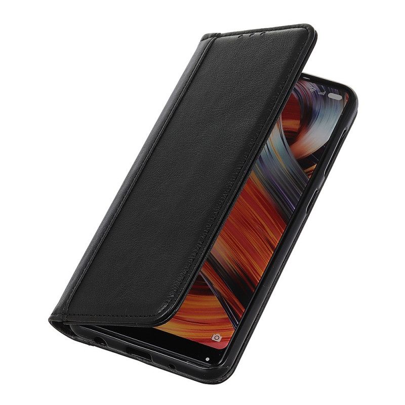 θηκη κινητου Moto G200 5G Θήκη Flip Έκδοση Litchi Split Leather