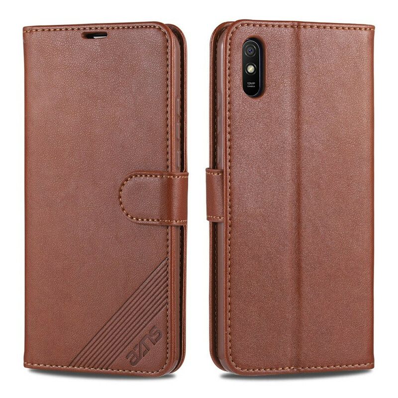 Κάλυμμα Xiaomi Redmi 9A Azns Faux Leather