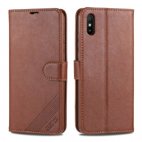 Κάλυμμα Xiaomi Redmi 9A Azns Faux Leather