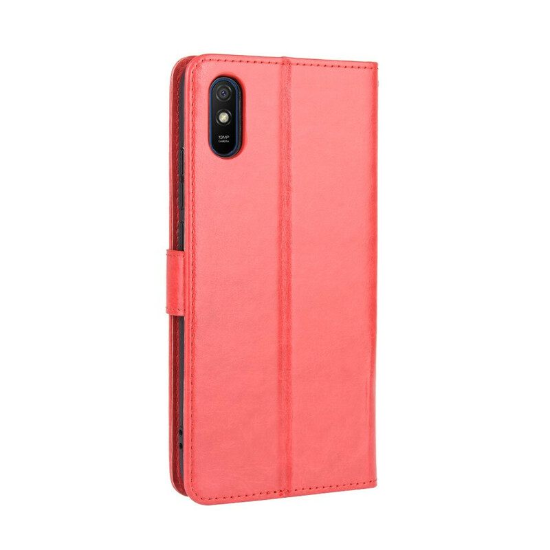 Κάλυμμα Xiaomi Redmi 9A Λαμπερό Ψεύτικο Δέρμα