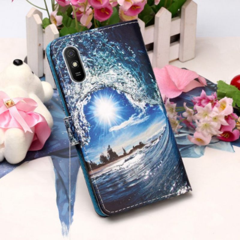 Κάλυμμα Xiaomi Redmi 9A με κορδονι Daydreams Lanyard Landscape