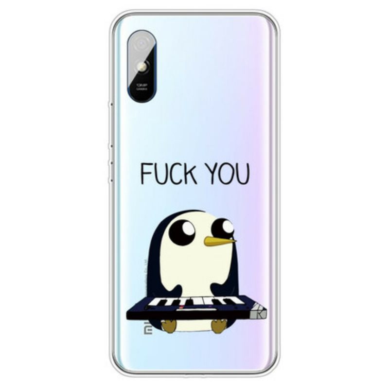 θηκη κινητου Xiaomi Redmi 9A Penguin Fuck You