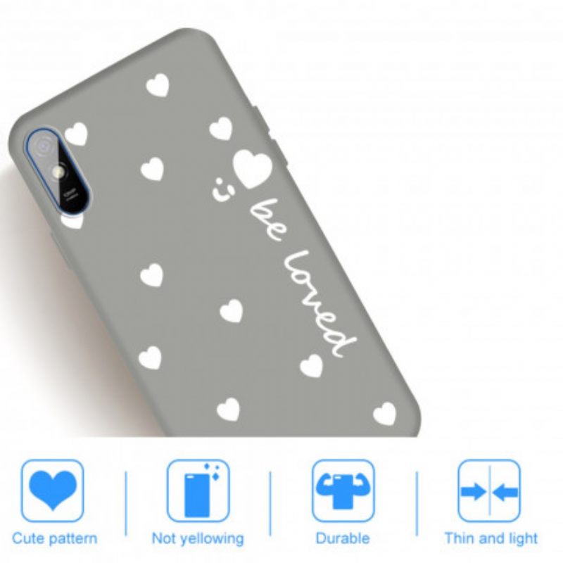 θηκη κινητου Xiaomi Redmi 9A Silicone Heart Be Loved