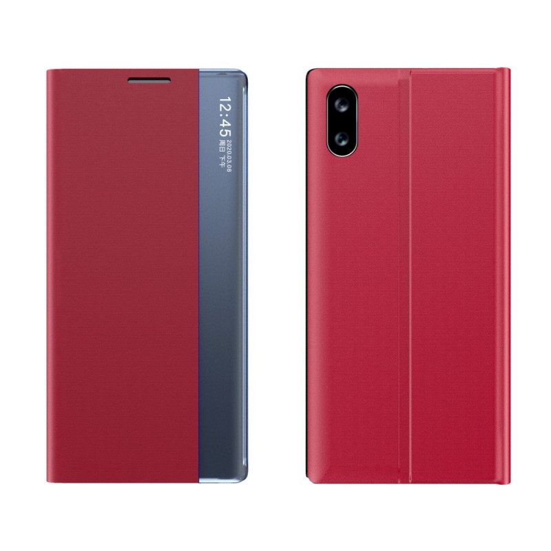 θηκη κινητου Xiaomi Redmi 9A Συνθετικό Δέρμα Με Υφή